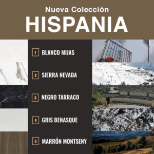 Nueva Colección Hispania de Laminam.