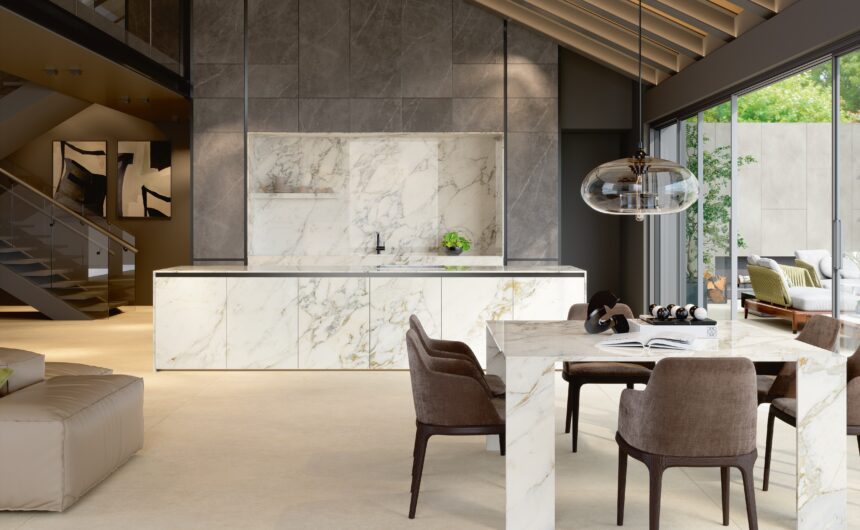 La luz como protagonista en el diseño de cocinas: descubre la nueva colección Leggera de Laminam
