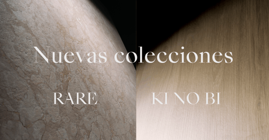 1 RARE y KI NO BI: las nuevas colecciones de Laminam que redefinen la materia